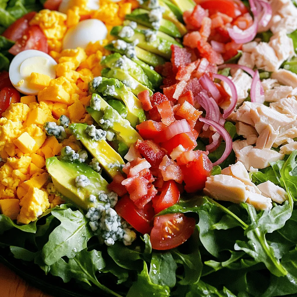 Classic Cobb Salad Flavorful and Nutritious Delight
