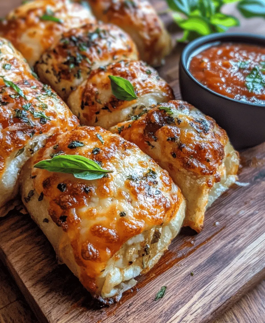 Welcome to the delightful world of homemade snacks with our Cheesy Herb Pizza Rolls recipe. If you’re seeking a dish that combines the irresistible flavors of mozzarella, pepperoni, and aromatic herbs, look no further. These pizza rolls make an ideal appetizer or snack for any occasion, whether you