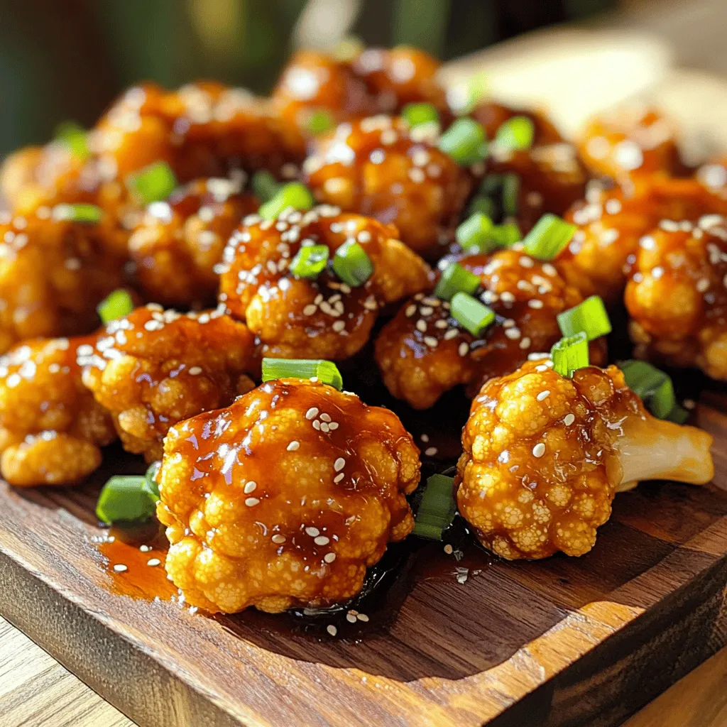 Air Fryer Teriyaki Cauliflower Wings Tasty and Easy