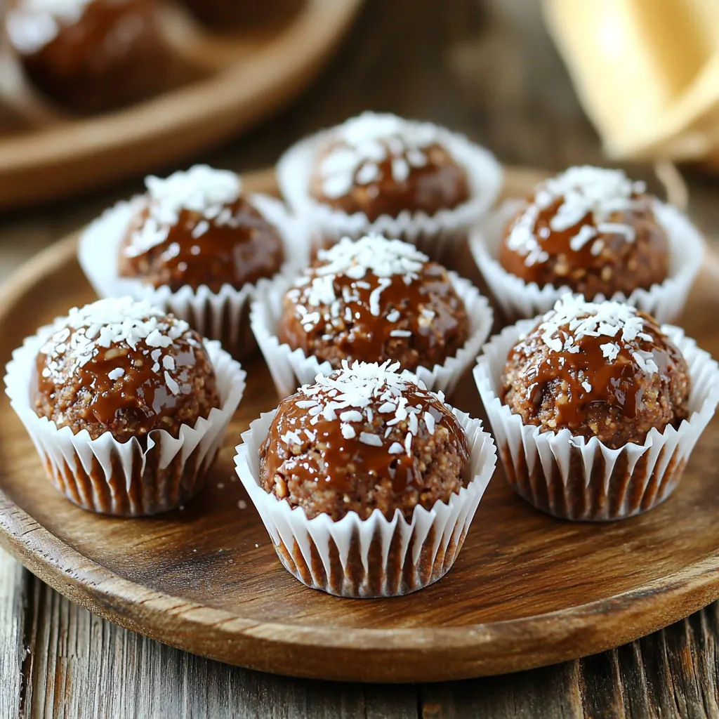 No-Bake Chocolate Coconut Energy Bites Simple Recipe
