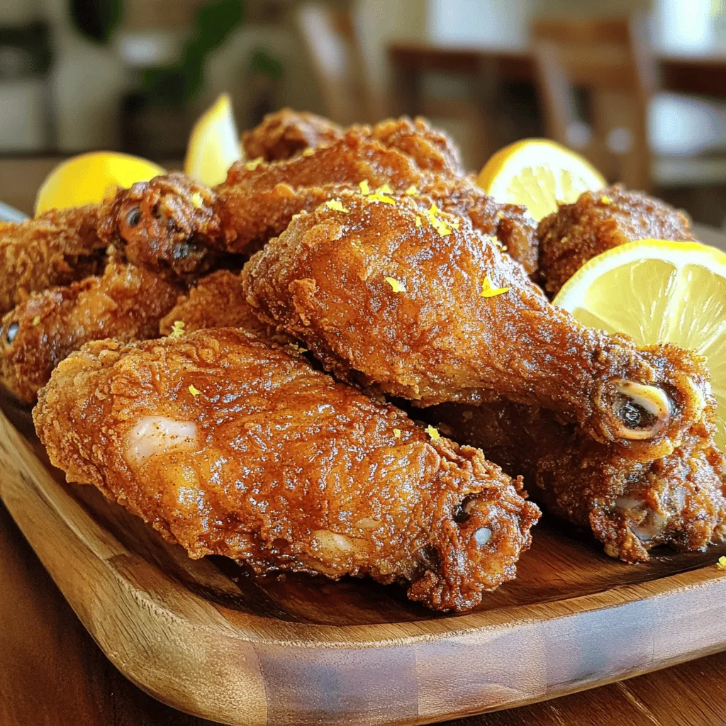 Lemon Tea Fried Chicken Flavorful and Easy Recipe