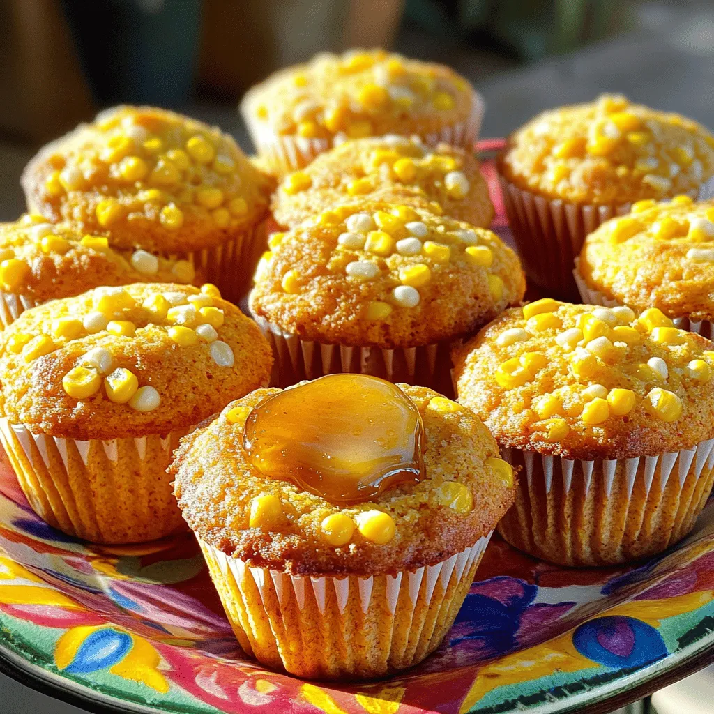 Sunny Sweet Cornbread Muffins Recipe