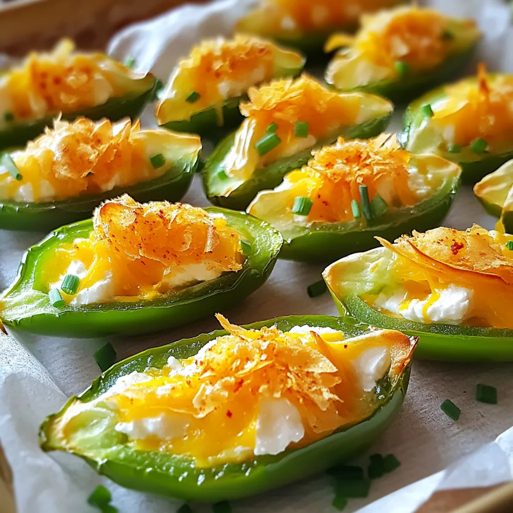 Spicy Cheese-Stuffed Jalapeño Snacks: An Irresistible Delight for Any Occasion