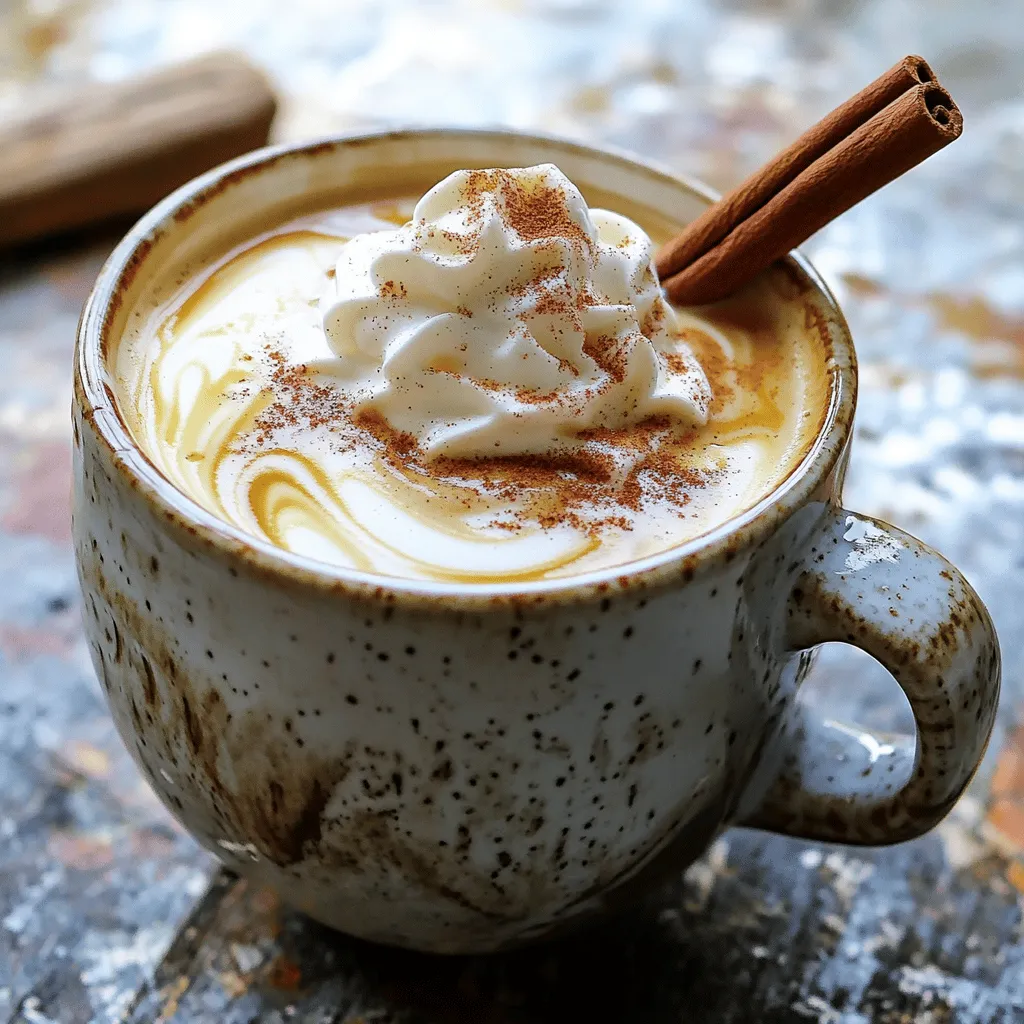 Spiced Maple Latte Flavorful Drink for Cozy Days