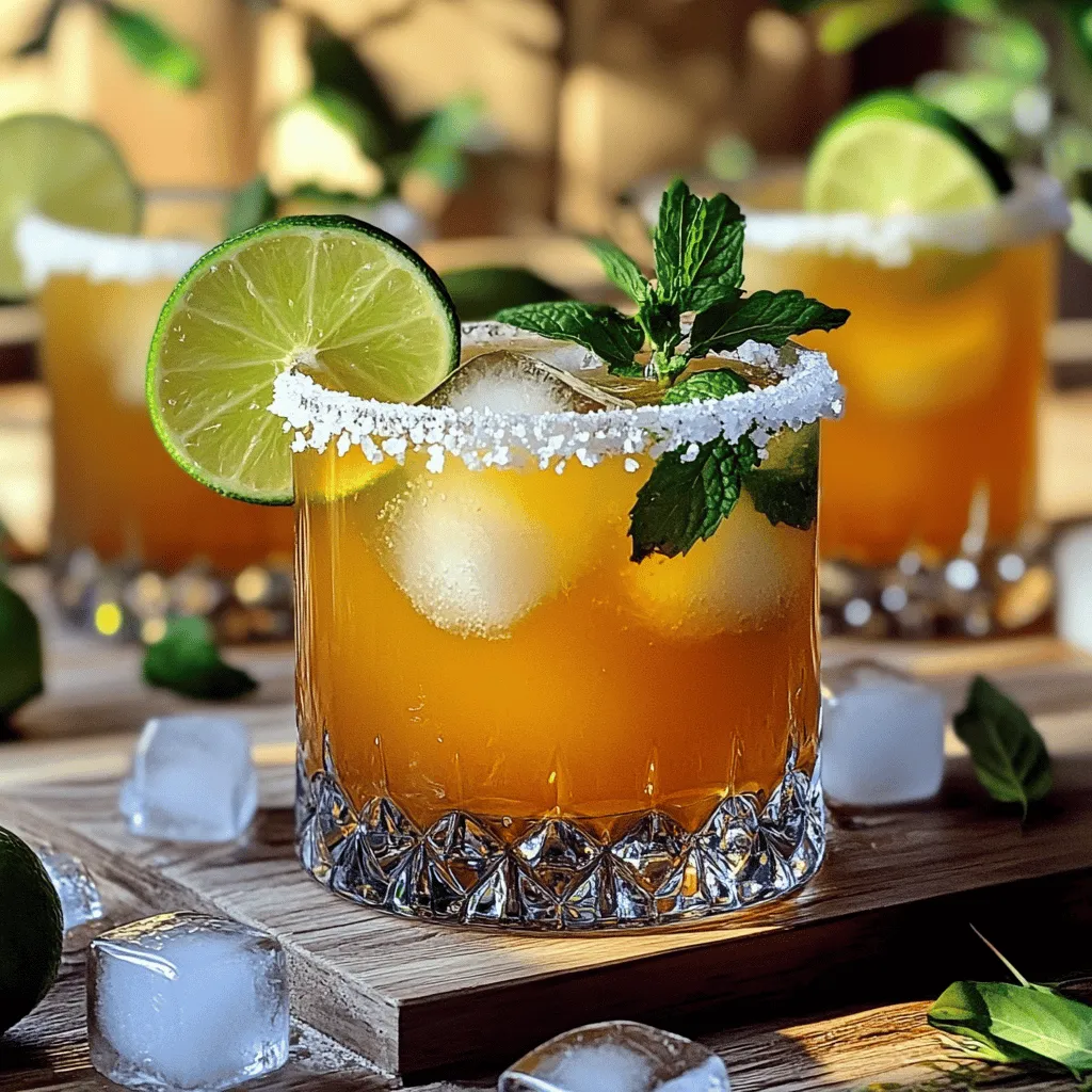 Tamarind Margarita Refreshing and Flavorful Drink
