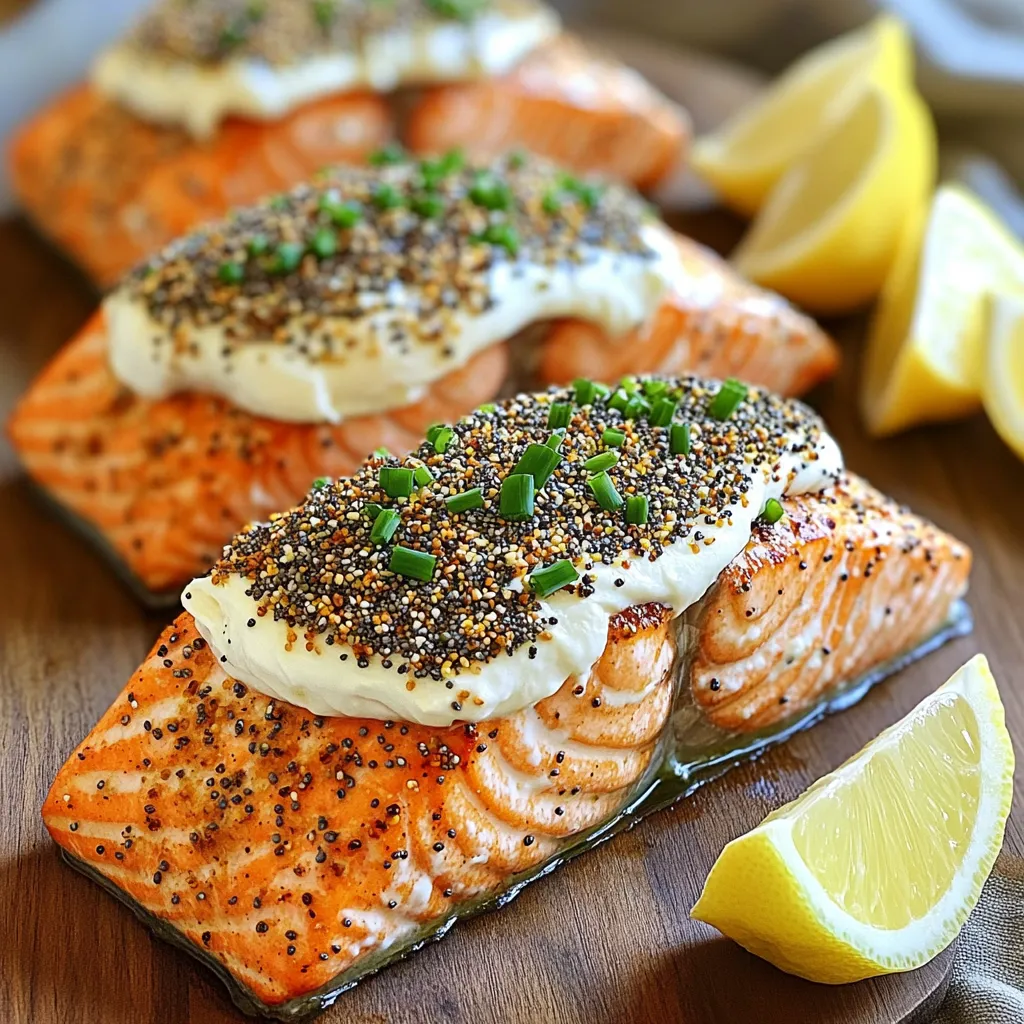Air Fryer Everything Bagel Salmon Easy Recipe