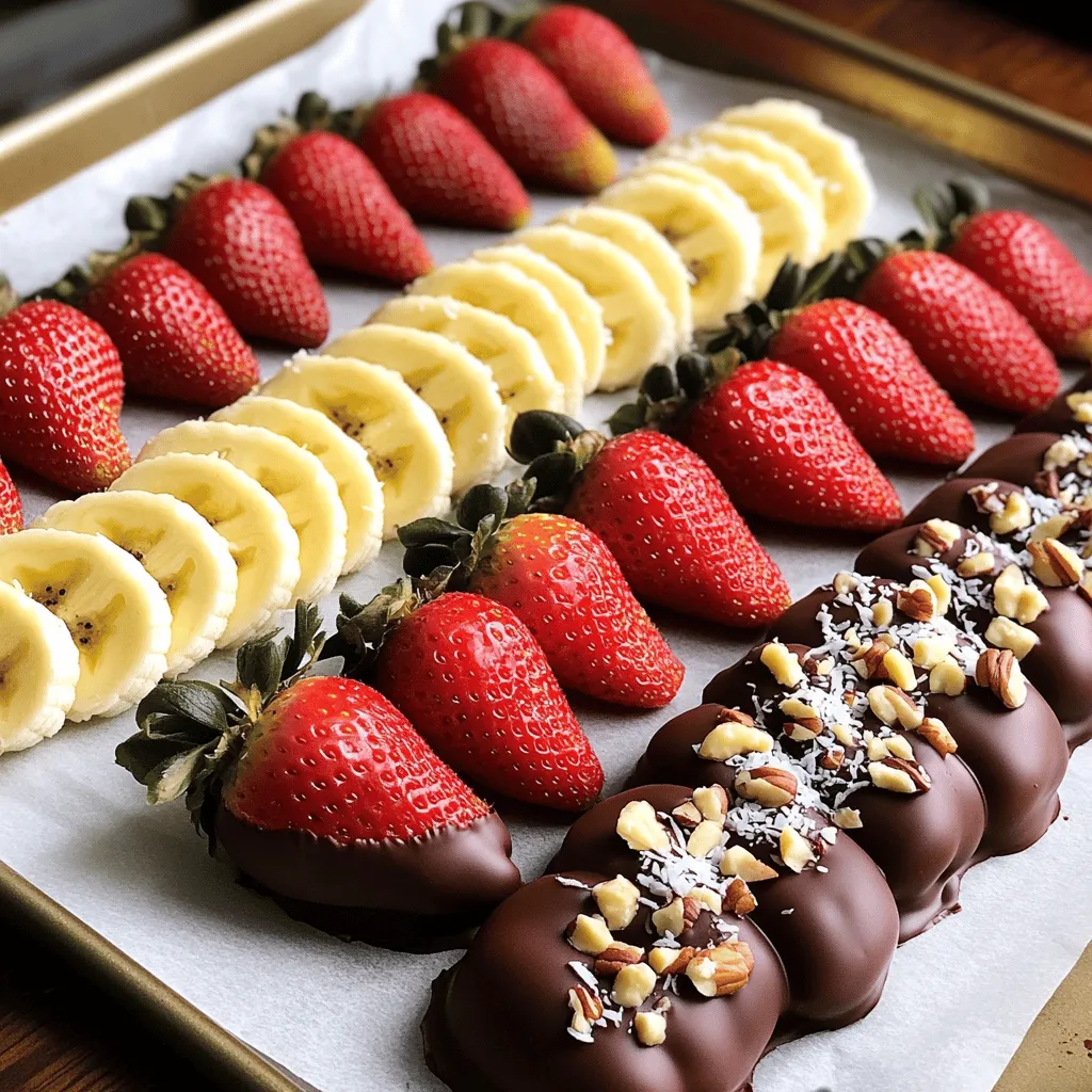 Chocolate Dipped Fruit Delicious Treat You Can Make