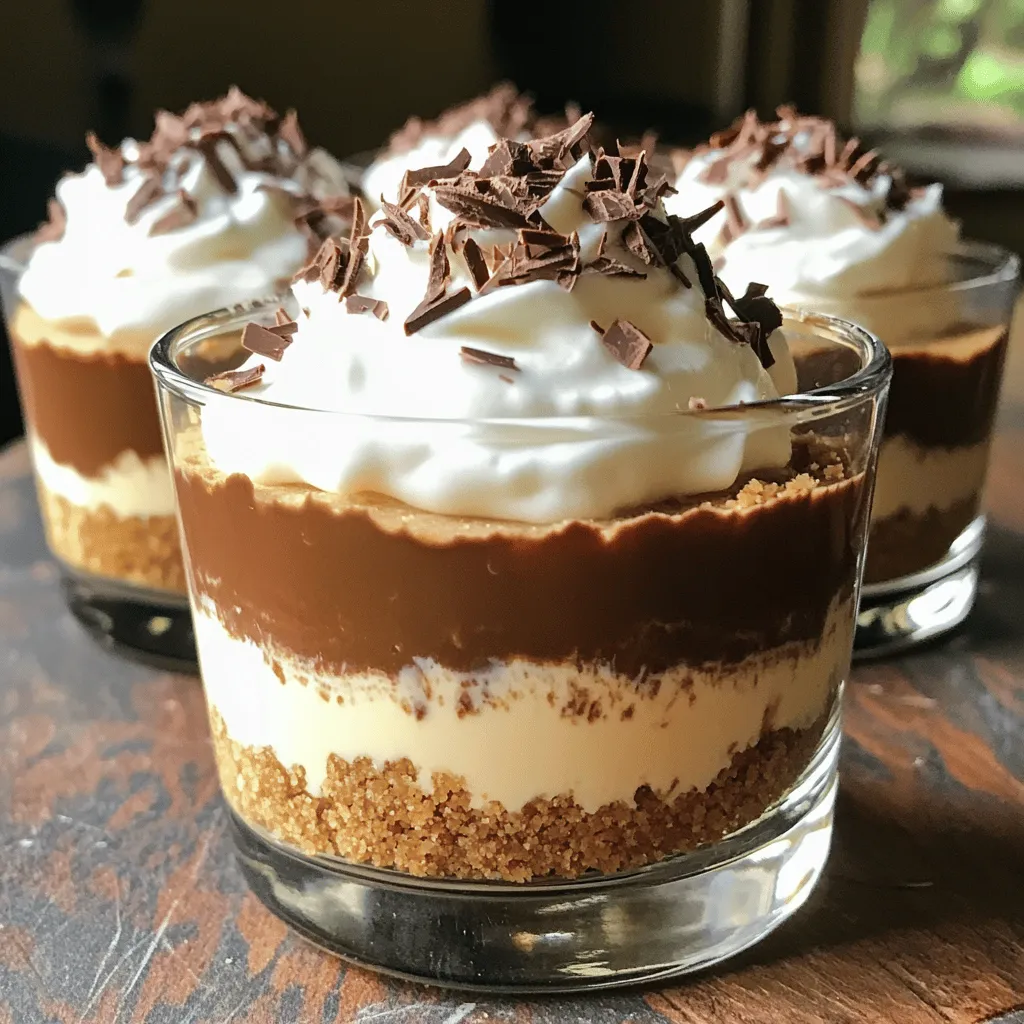 No-Bake Mocha Cheesecake Cups Delightful Dessert Treat