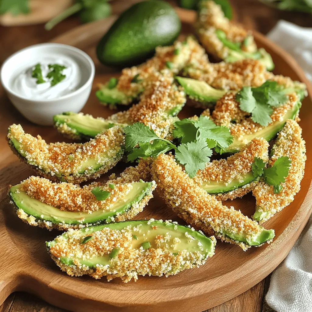 Crispy Avocado Fries Easy and Flavorful Snack Recipe