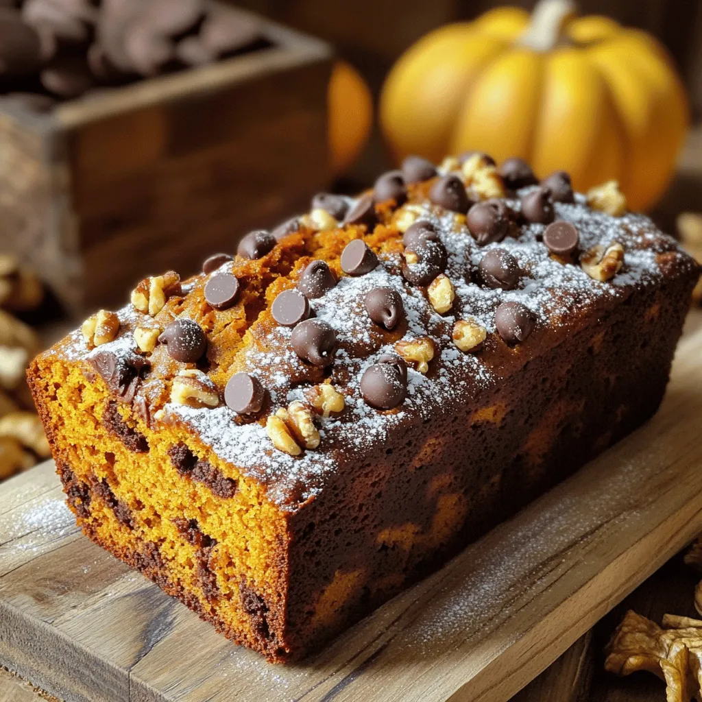 Chocolate Chip Pumpkin Bread Simple and Tasty Recipe