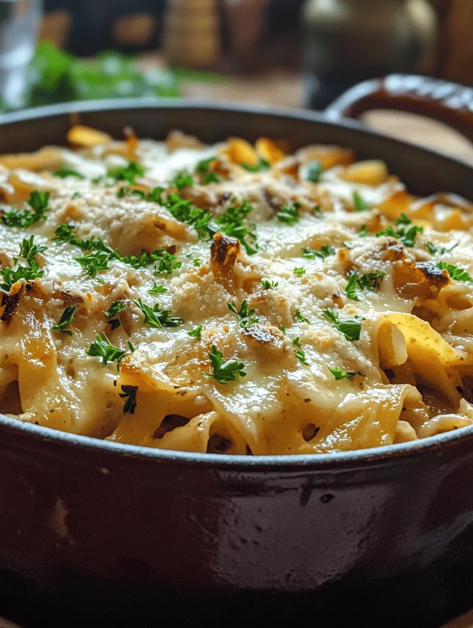 One Pot French Onion Pasta: A Comforting Culinary Journey