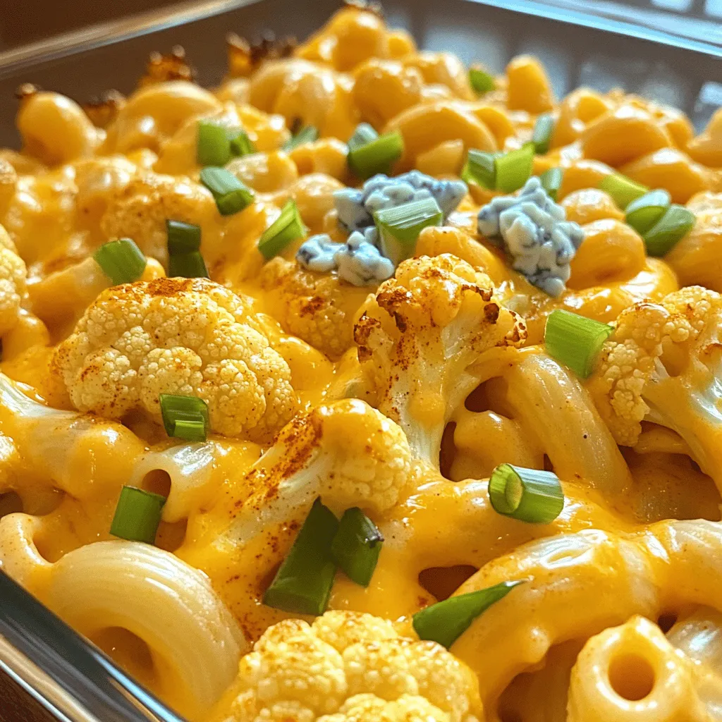 Buffalo Cauliflower Mac &#038; Cheese Flavorful Comfort Dish