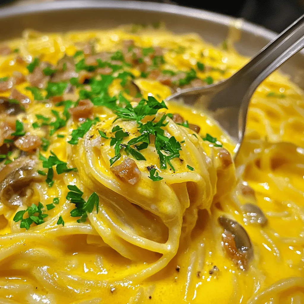 Creamy Bacon Mushroom Pasta: A Rich and Delicious Recipe
