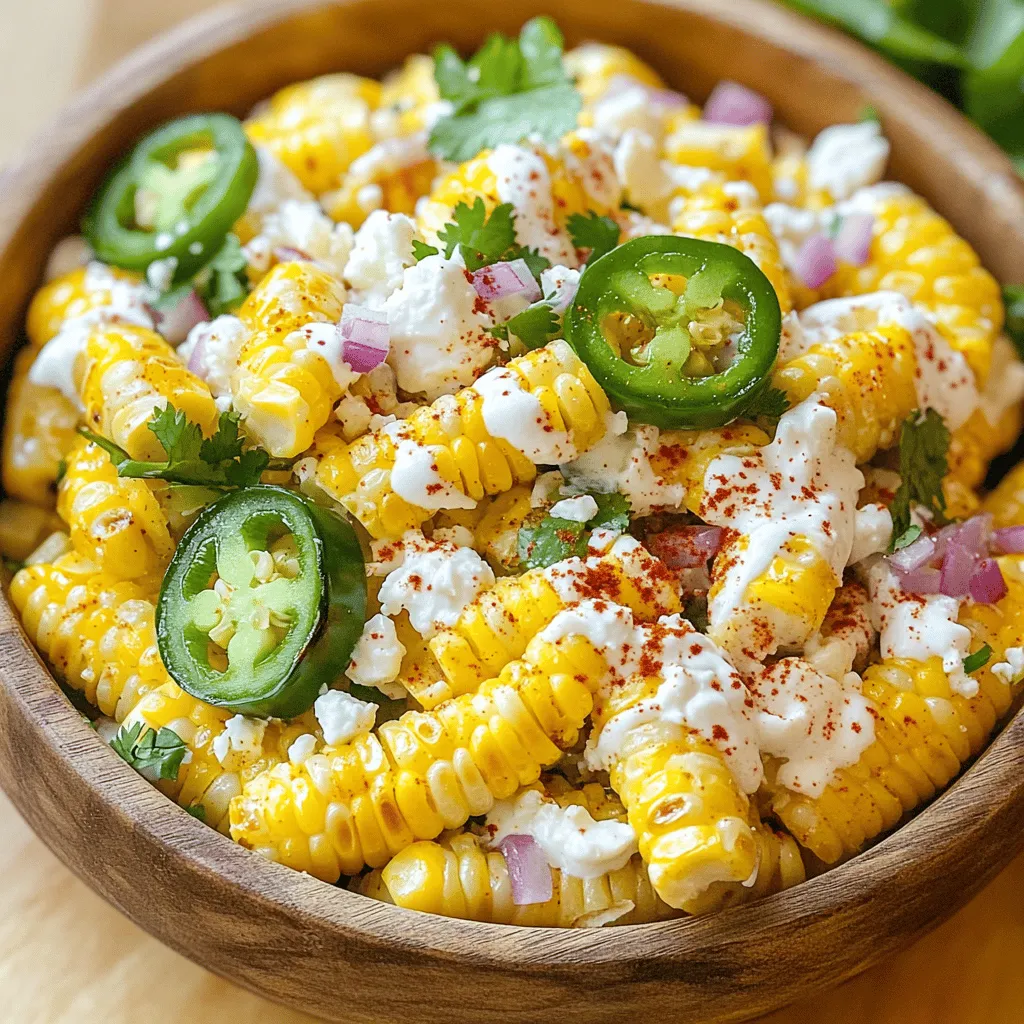 Mexican Street Corn Salad Flavorful and Fresh Treat