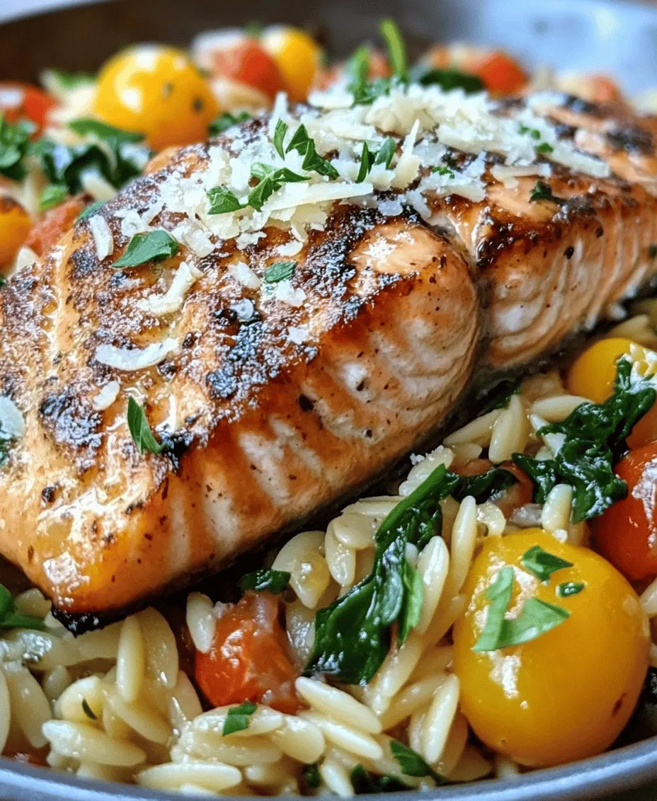 If you’re searching for a quick, delicious, and nutritious meal, look no further than One Skillet Salmon with Lemon Orzo. This dish not only delivers in flavor but also simplifies the cooking process, making it perfect for busy weeknights or leisurely weekends. Imagine tender salmon fillets seared to perfection, paired with flavorful orzo cooked in a vibrant lemon broth, all prepared in a single skillet. This approach not only minimizes cleanup but also allows the ingredients to meld beautifully, creating a harmonious dish that bursts with freshness.