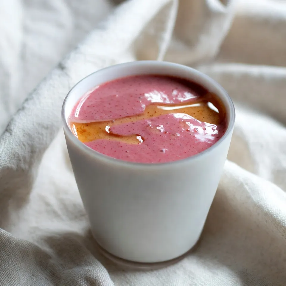 Strawberry Peanut Butter Smoothie Simple and Creamy