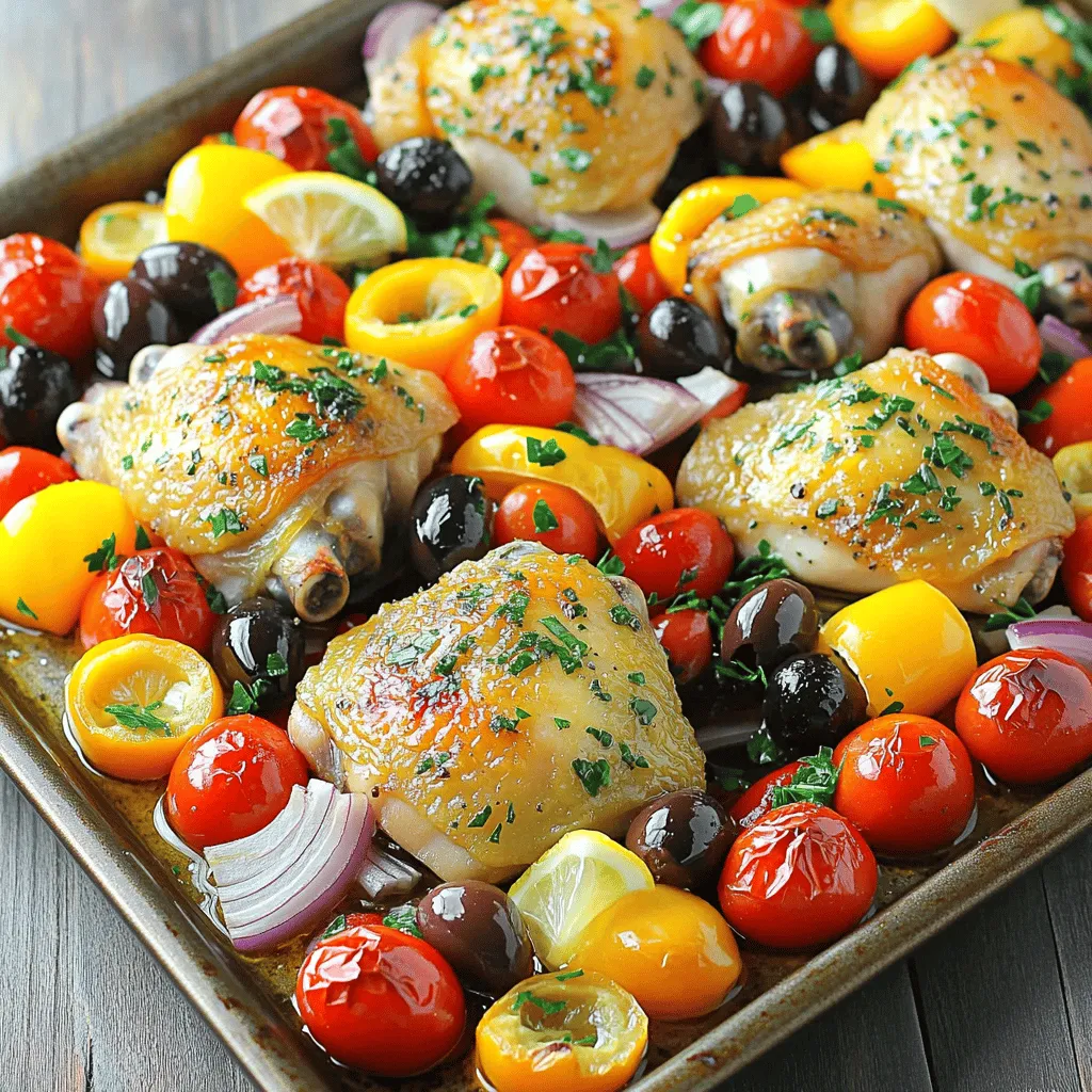 One-Pan Mediterranean Chicken Easy Dinner Recipe