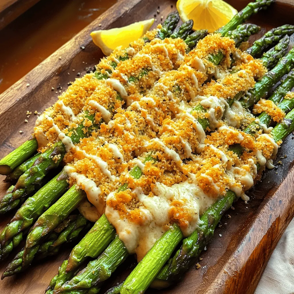 Crispy Asparagus Asiago Spears Perfect for Snacks