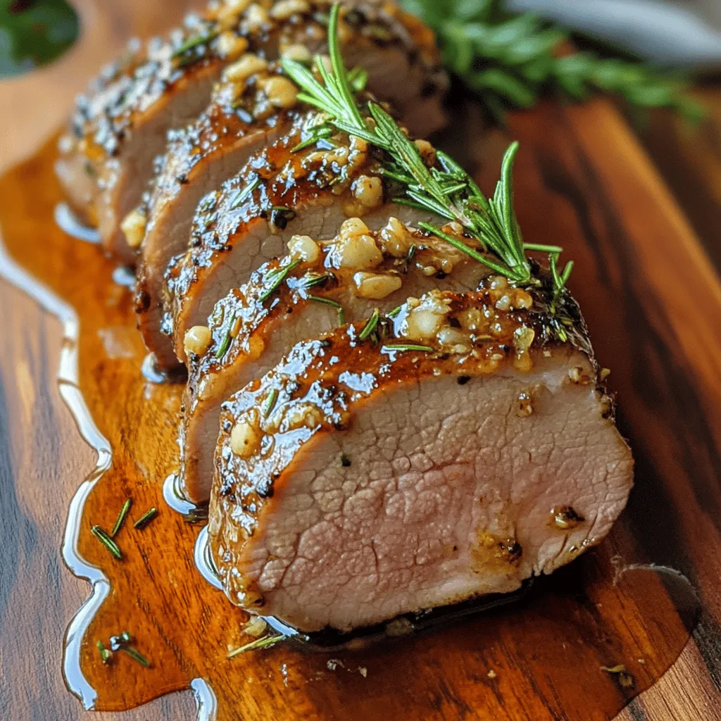 Savory Mustard-Glazed Pork Tenderloin Recipe