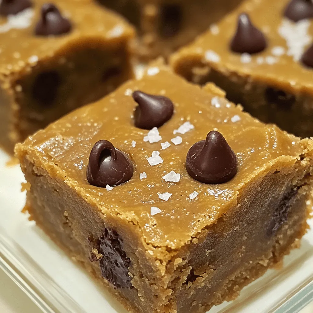 Cookie Butter Blondies Simple and Delicious Treat