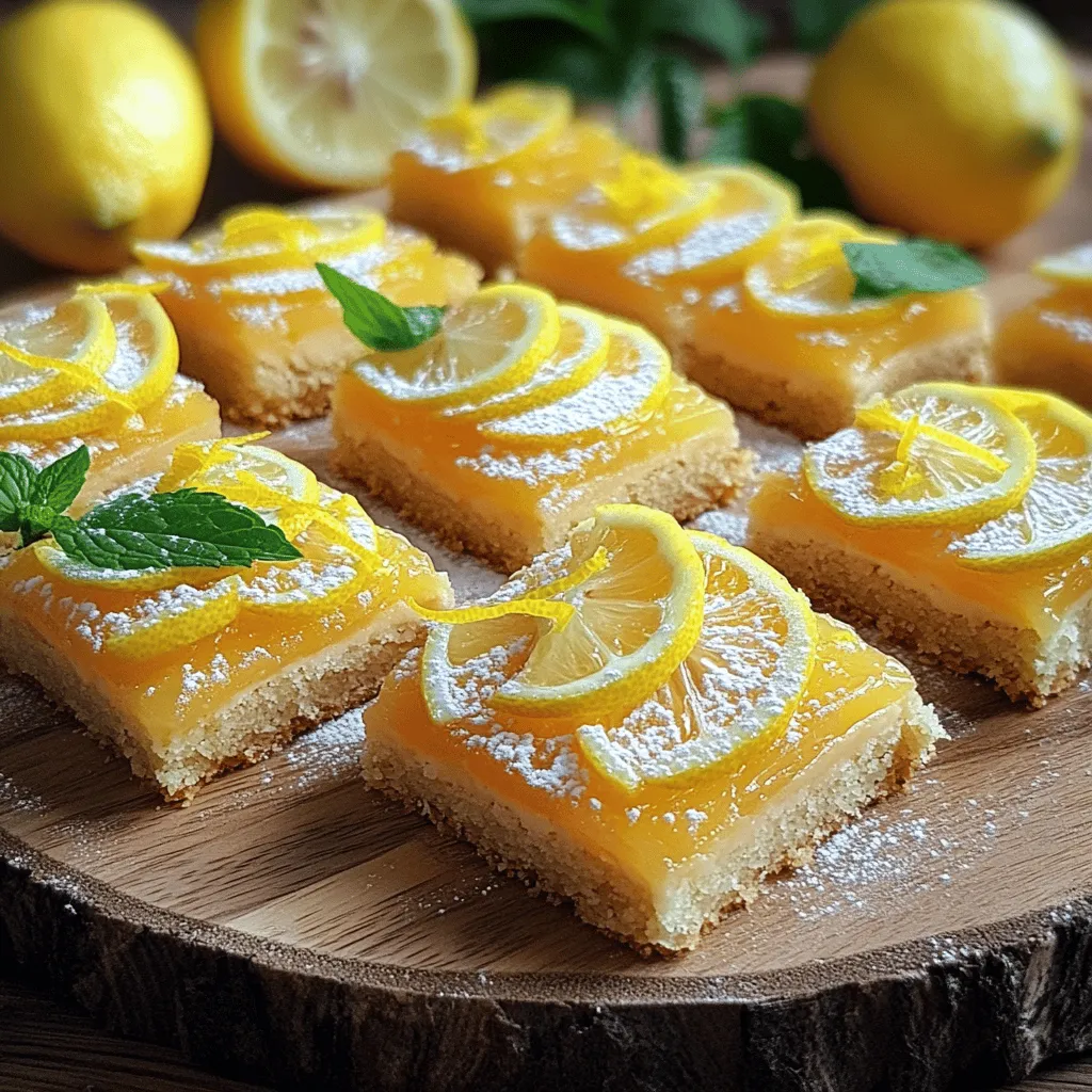 Lemon Bar Cookie Delight Easy and Delicious Treat