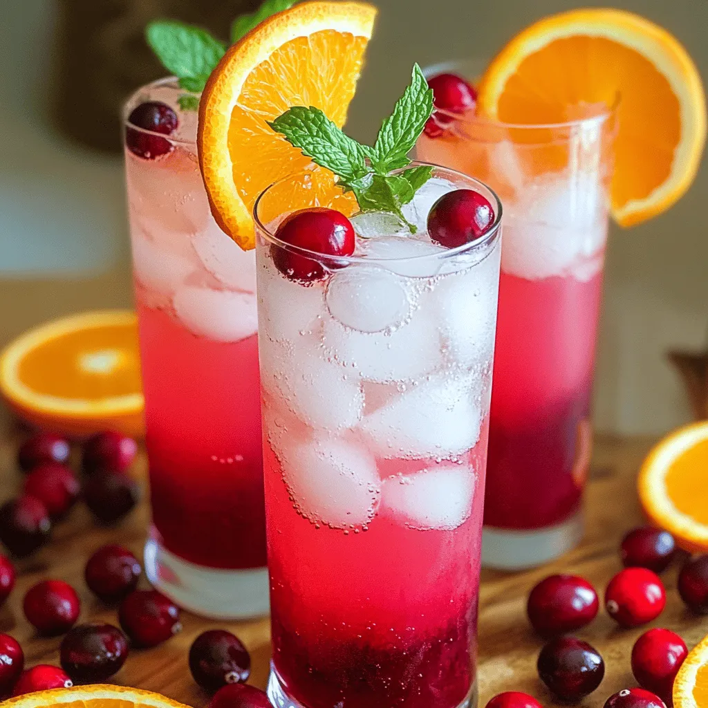 Cranberry Sunrise Mocktail: A Refreshing Twist on Traditional Cocktails