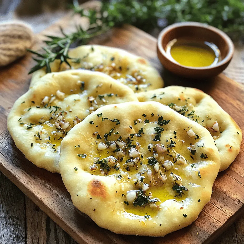 Easy Garlic Herb Flatbread Simple and Flavorful Recipe