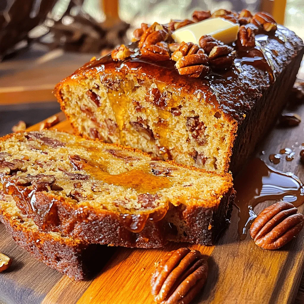 To make sweet Alabama pecan bread, you need simple, high-quality ingredients. Here is a list of the key pecan bread ingredients: