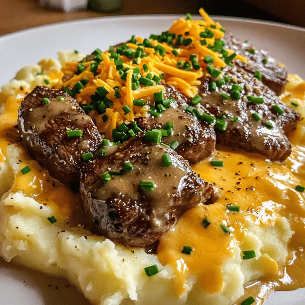 - 1 lb sirloin steak, cut into bite-sized pieces - 4 tablespoons unsalted butter - 4 cloves garlic, minced - 1 teaspoon fresh rosemary, chopped - 1 teaspoon fresh thyme, chopped