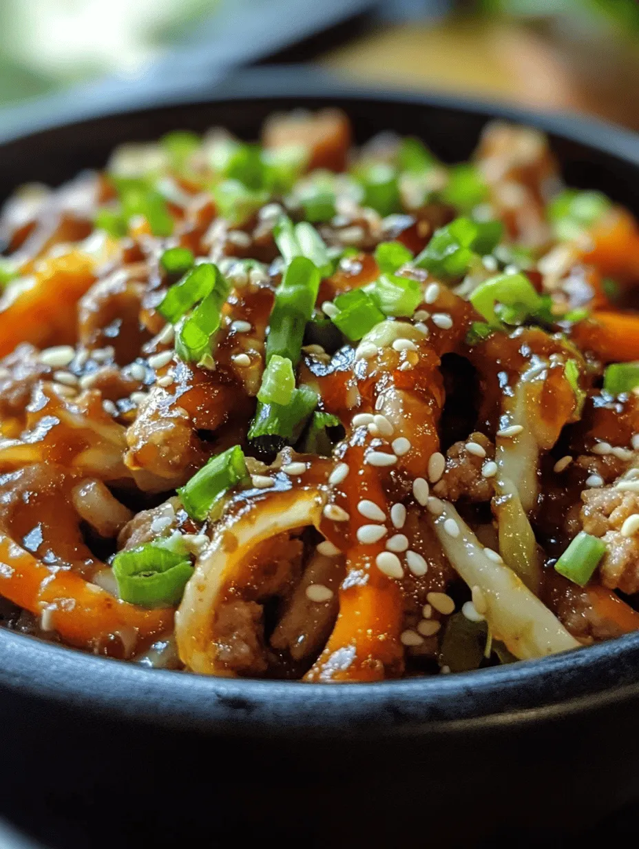 Keto Egg Roll in a Bowl Recipe