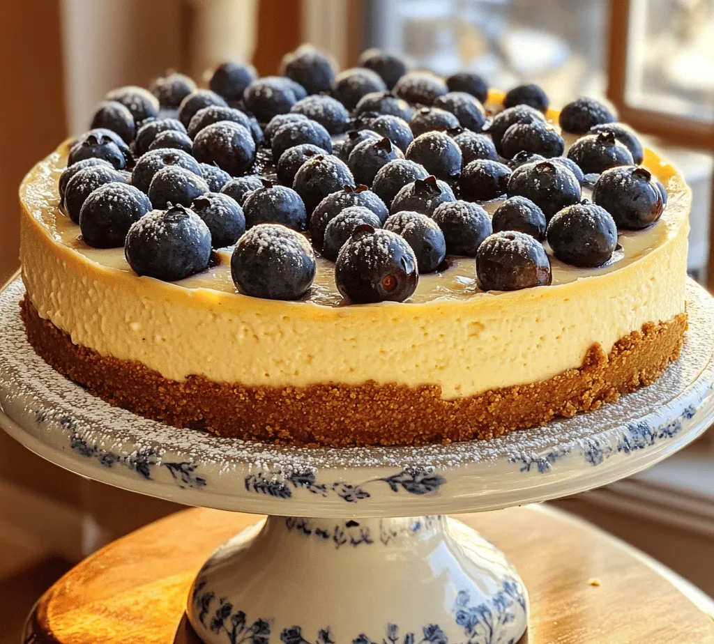 Blueberry cheesecake is a beloved dessert that brings together the rich, creamy texture of classic cheesecake with the fresh, fruity flavor of blueberries. This delightful combination not only satisfies a sweet tooth but also provides a beautiful presentation that makes it a favorite for gatherings, celebrations, and family dinners. The vivid blue hues of fresh blueberries atop a luscious cheesecake create an irresistible dessert that is sure to impress.