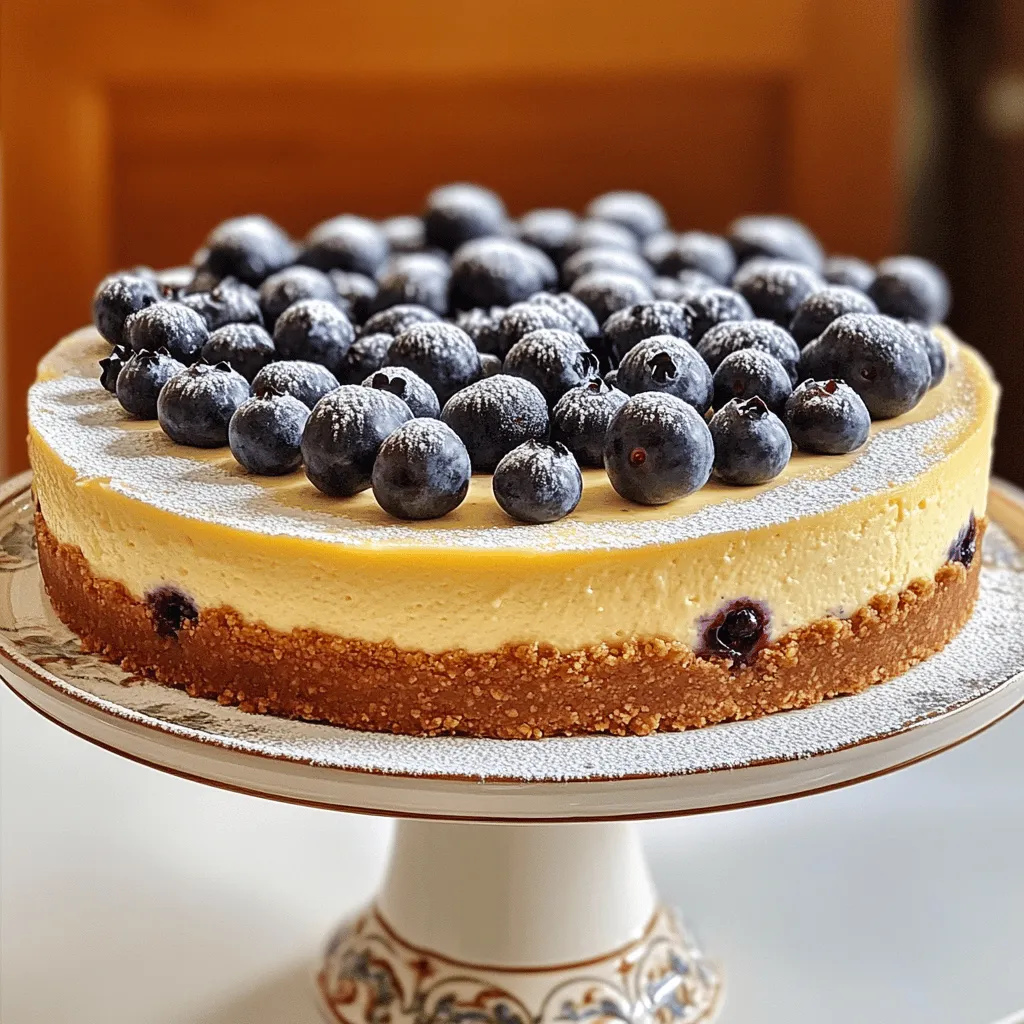 Best Blueberry Cheesecake Recipe