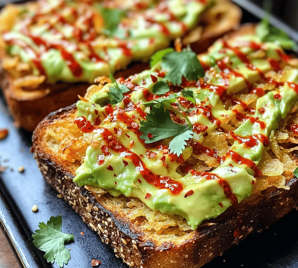 To create the perfect Chili Oil Avocado Hash Brown Toast, it’s essential to understand the role each ingredient plays. From the base of crispy potatoes to the creamy avocado and the aromatic chili oil, each component contributes to the dish