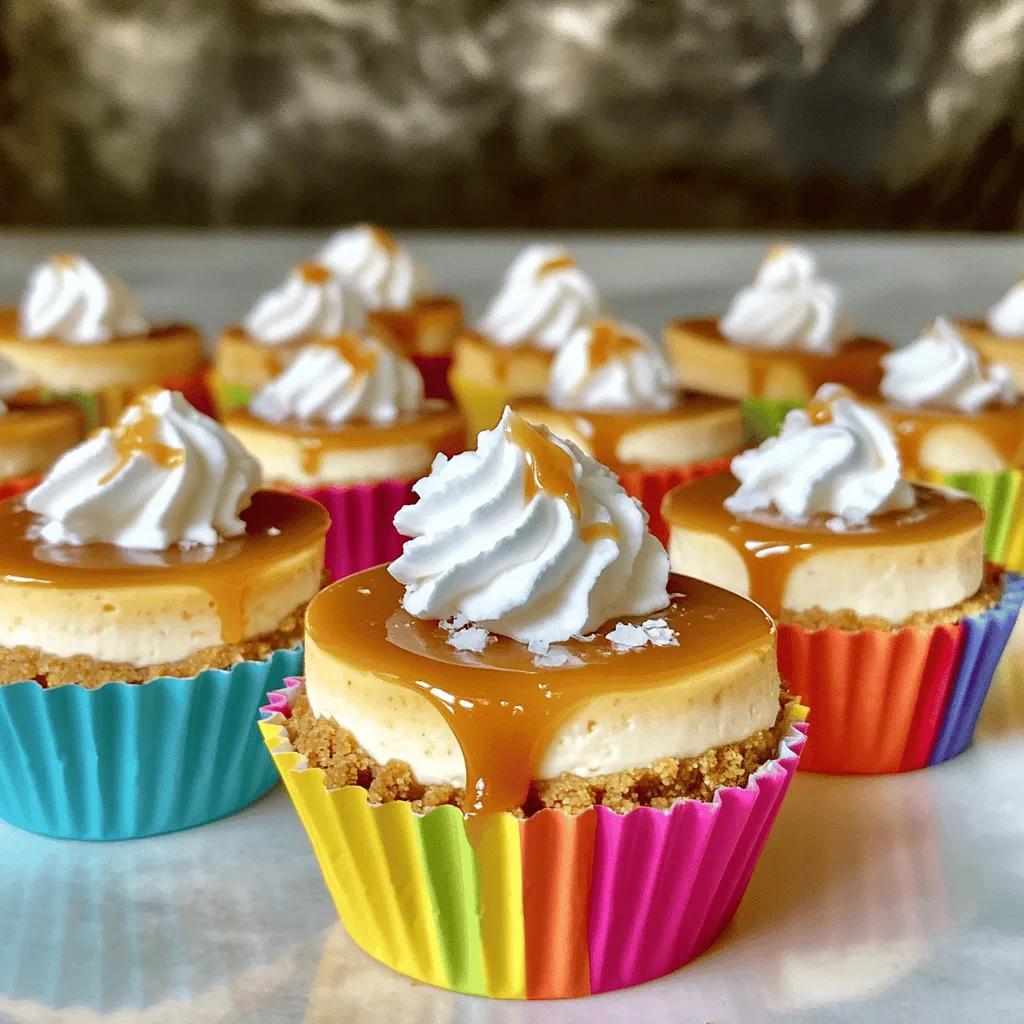 Irresistible Peanut Butter Caramel Mini Cheesecakes Recipe