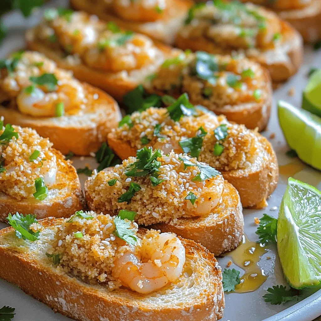 Baked Shrimp Toast Flavorful and Easy Appetizer Recipe