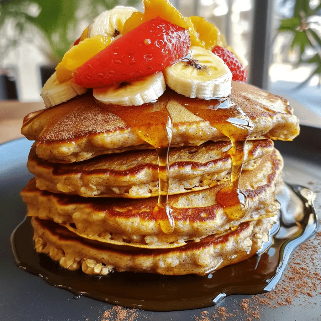 Banana Oatmeal Pancakes Simple and Quick Recipe