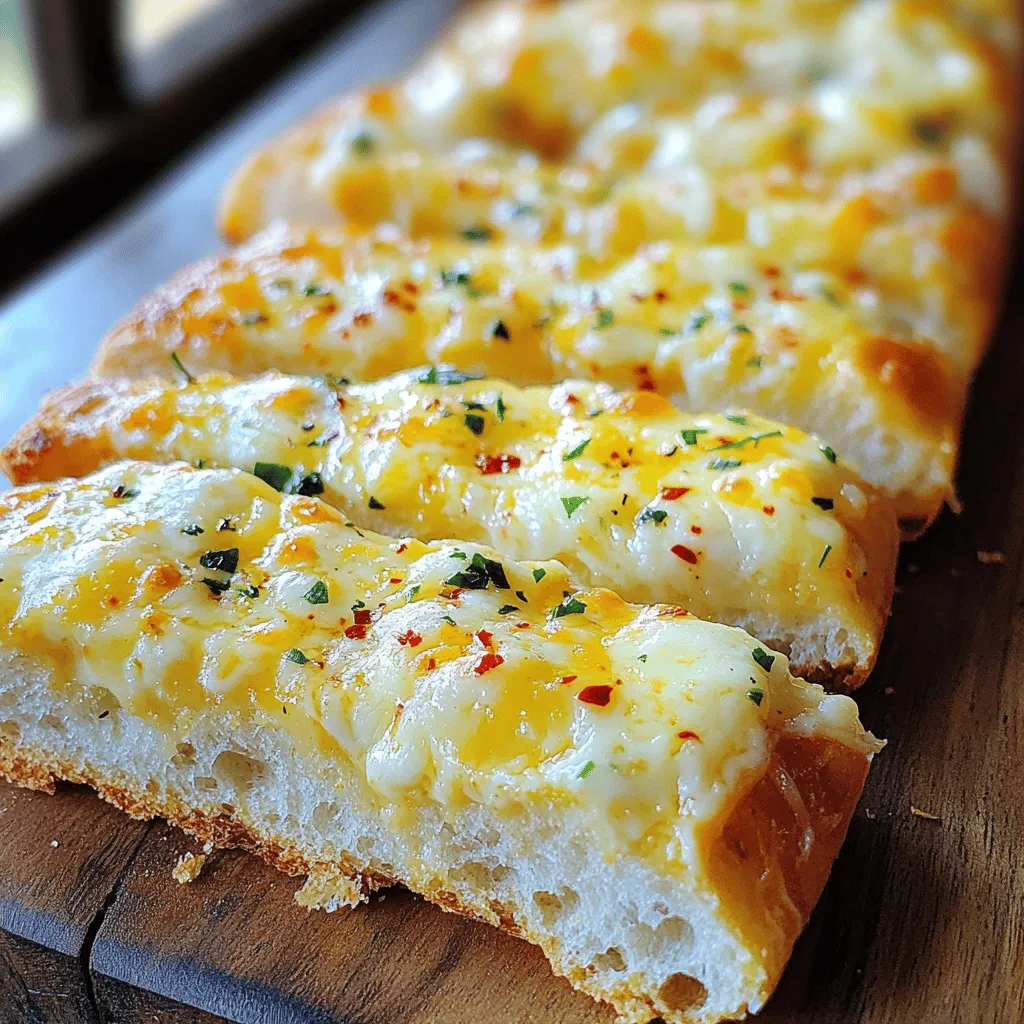 Easy Cheesy Garlic Bread to Satisfy Your Cravings