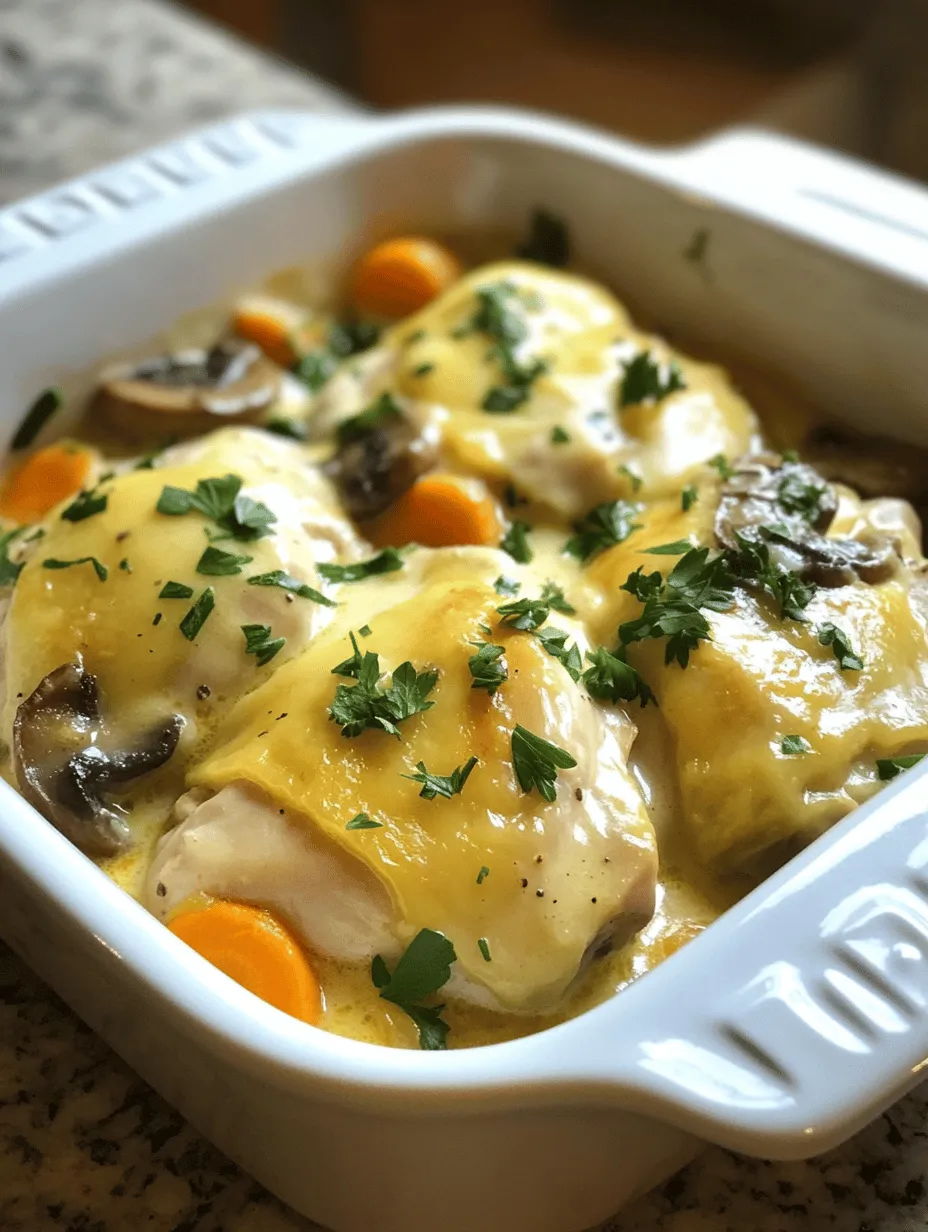 French Chicken Casserole à la Normande: A Cozy Comfort Dish