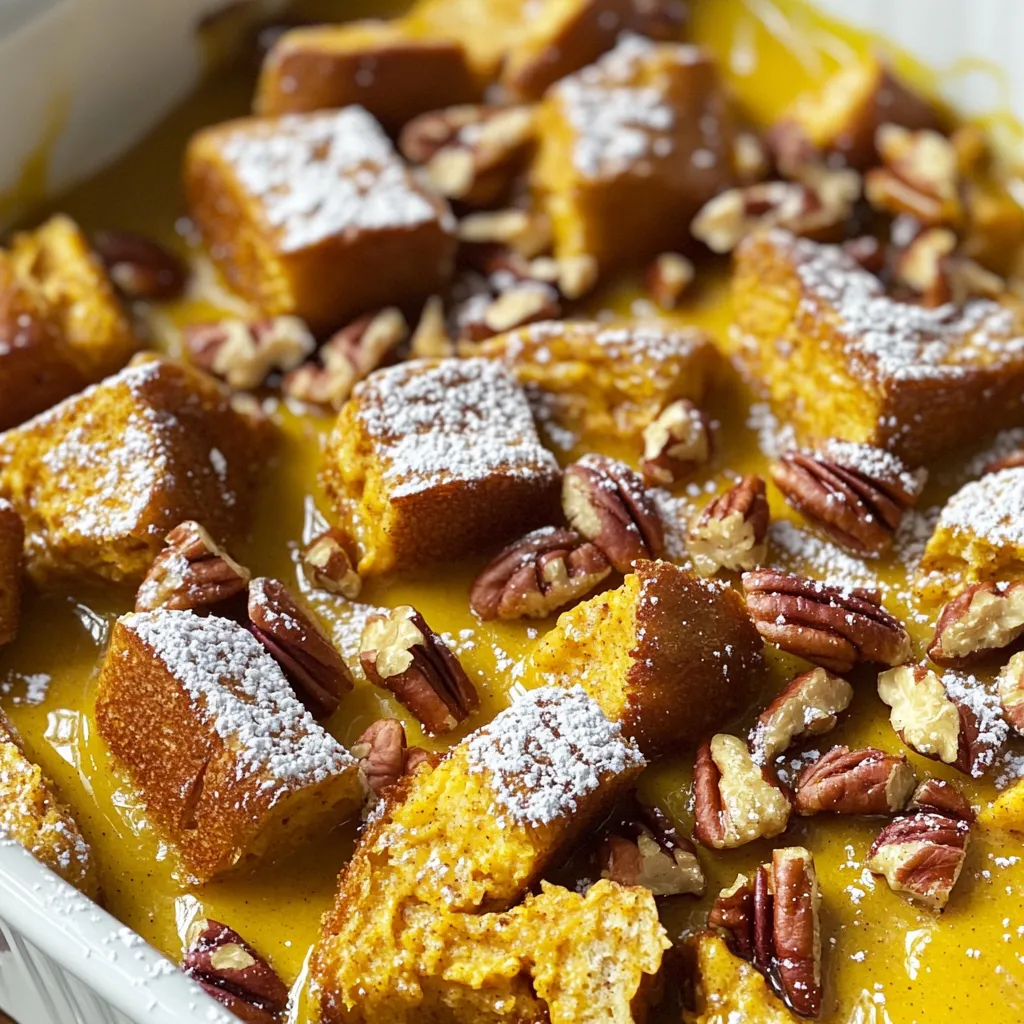 Pumpkin Spice French Toast Casserole Cozy Fall Dish