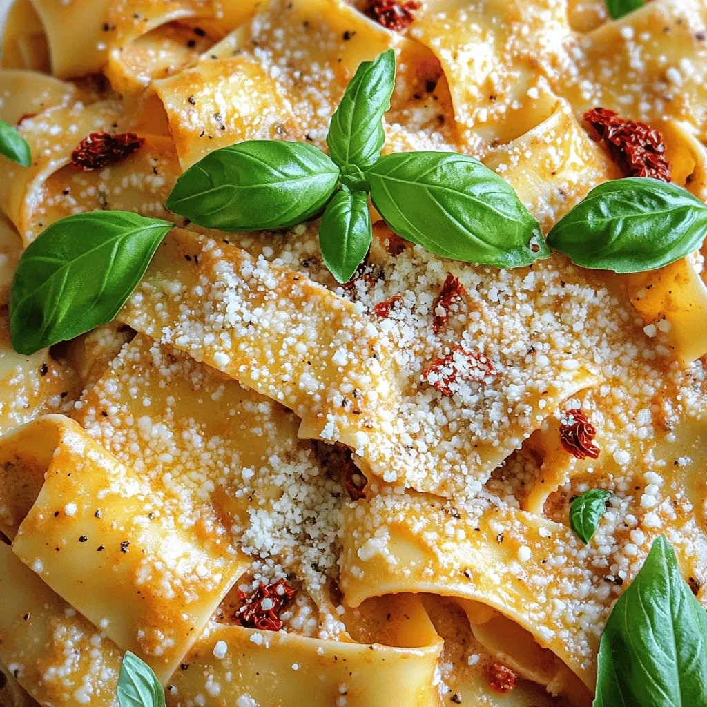 Creamy Calabrian Chili Pappardelle Flavorful Delight