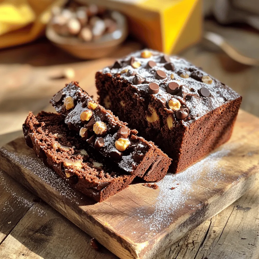 Chocolate Hazelnut Banana Bread Irresistible Delight