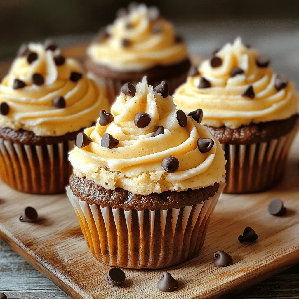 Cookie Dough Cupcakes Flavorful and Fun Treats