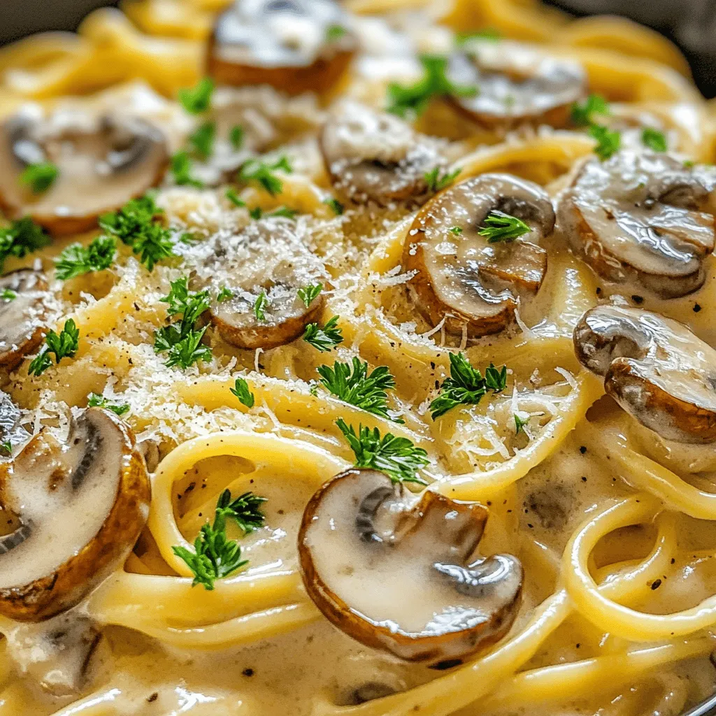 Mushroom Delight Pasta: A Creamy Culinary Experience