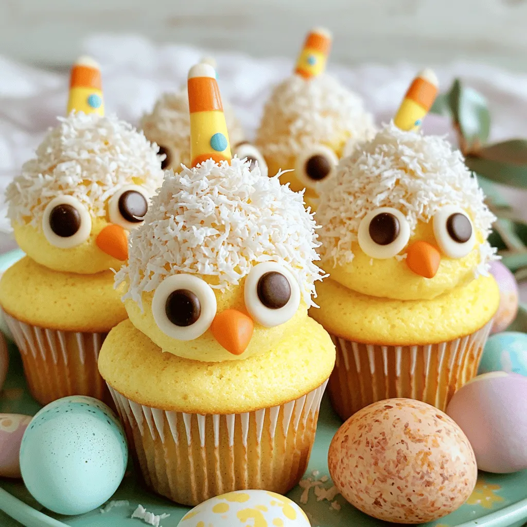 Easter Chicks Cupcakes Festive and Fun Treats
