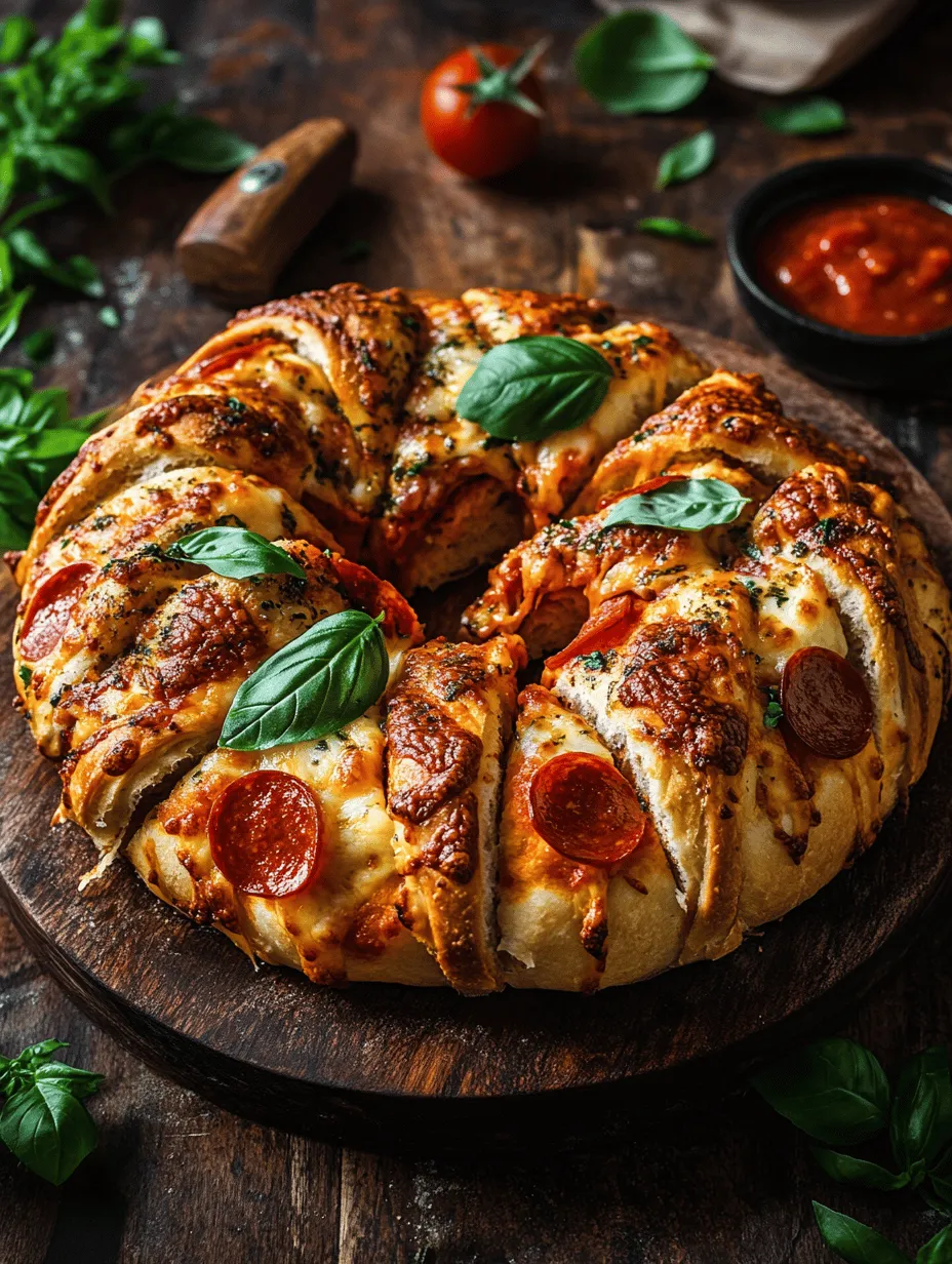 Pull-Apart Pepperoni Pizza Bread: A Deliciously Easy Recipe
