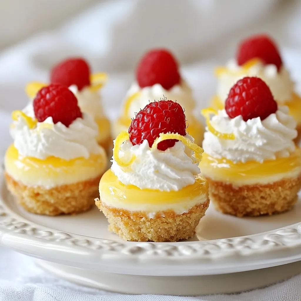 Raspberry Lemon Cheesecake Bites Delightful Treats