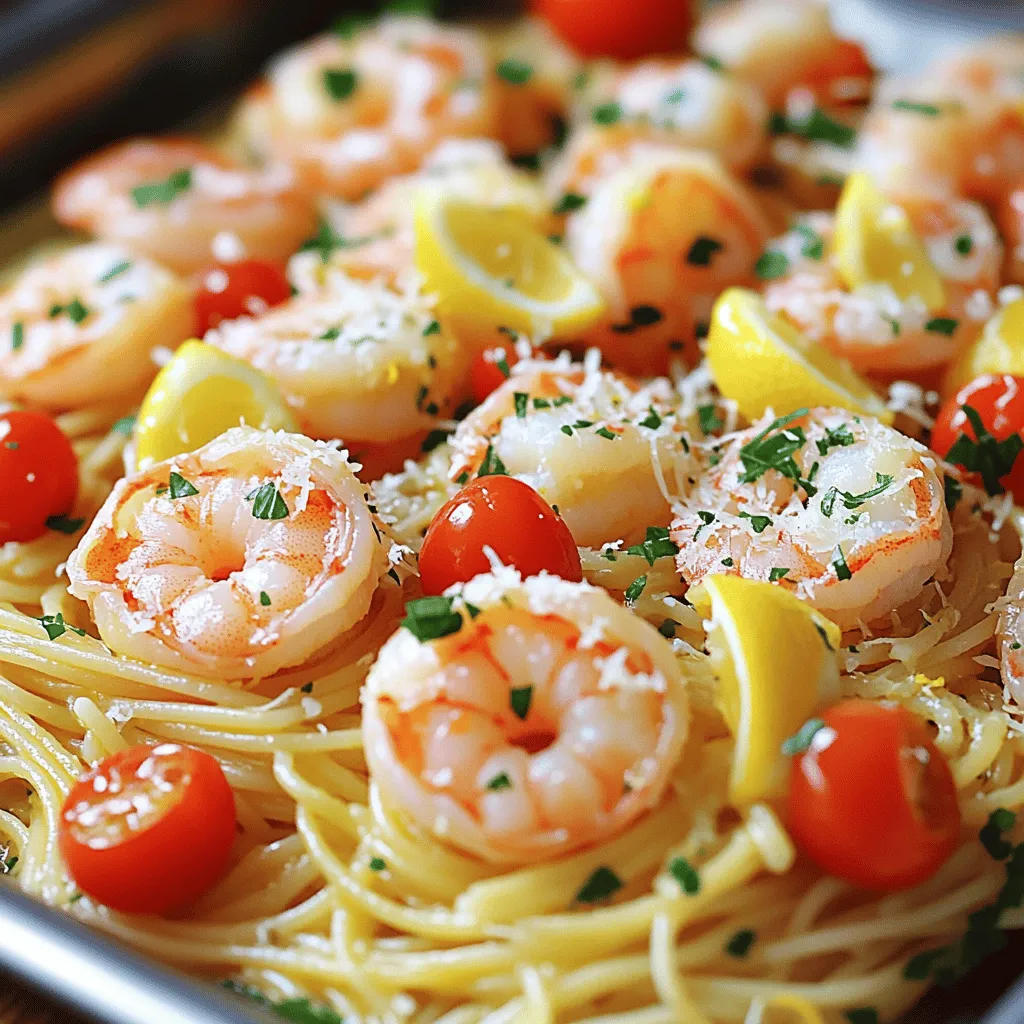 Lemon Garlic Shrimp Pasta Quick and Flavorful Meal