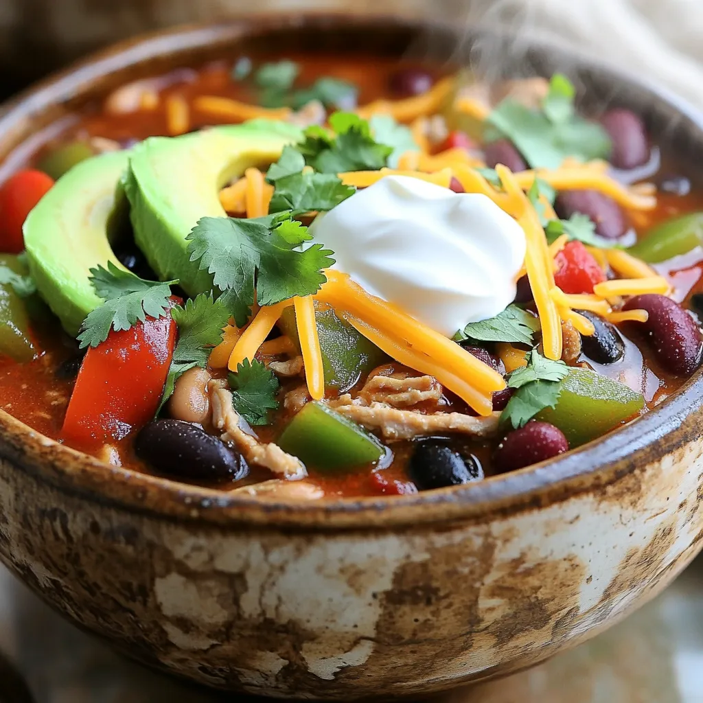 Slow Cooker Turkey Chili Hearty and Flavorful Meal