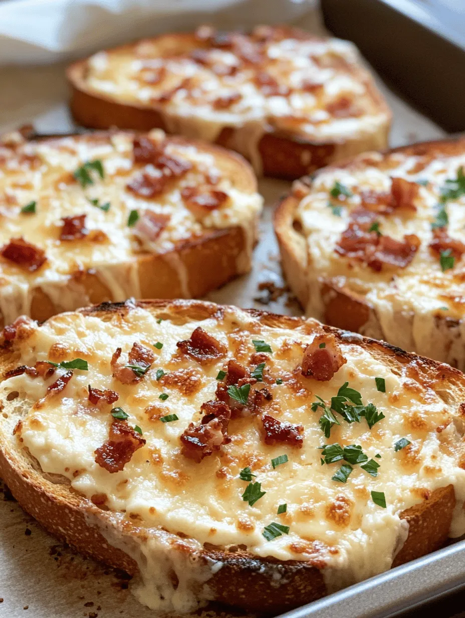 Cheesy Bacon Garlic Toast Recipe: A Savory Delight