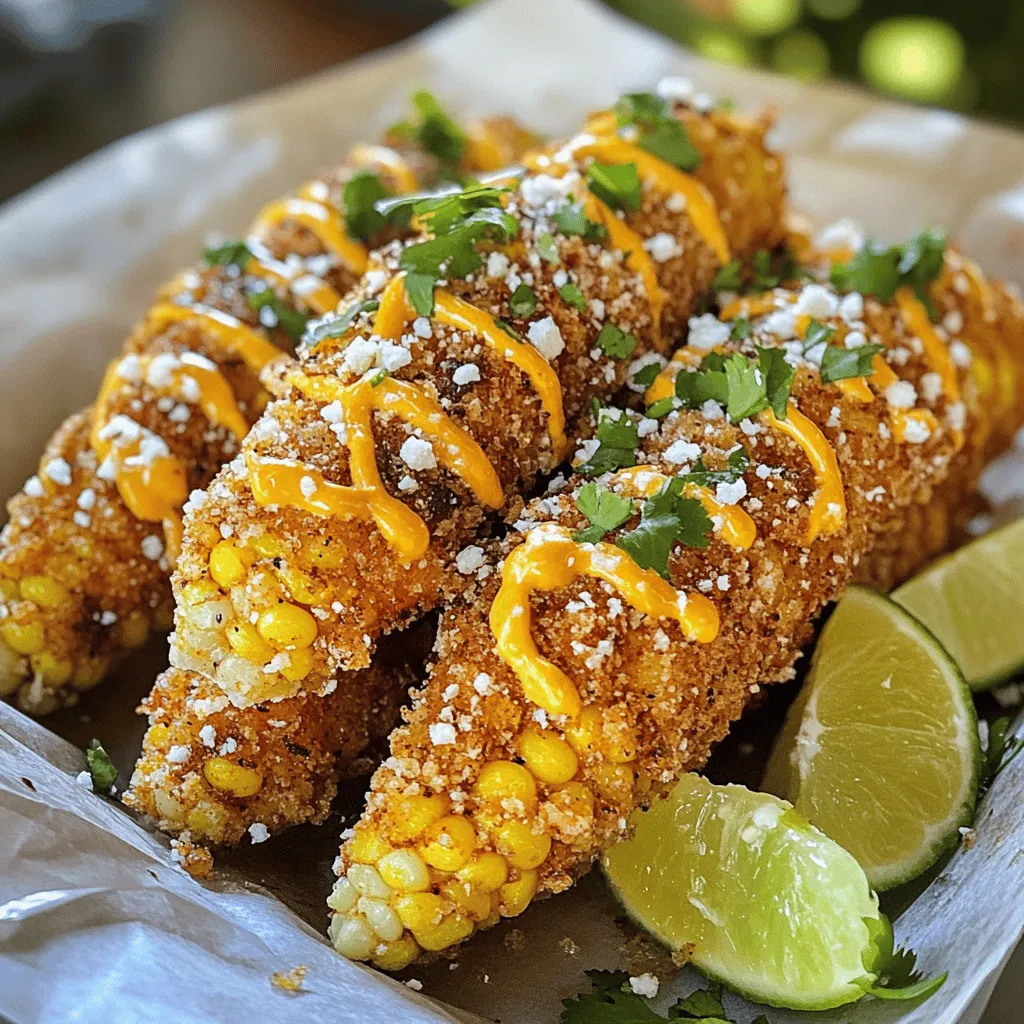 Crunchy Fiesta Fried Corn on the Cob: A Festive Culinary Delight